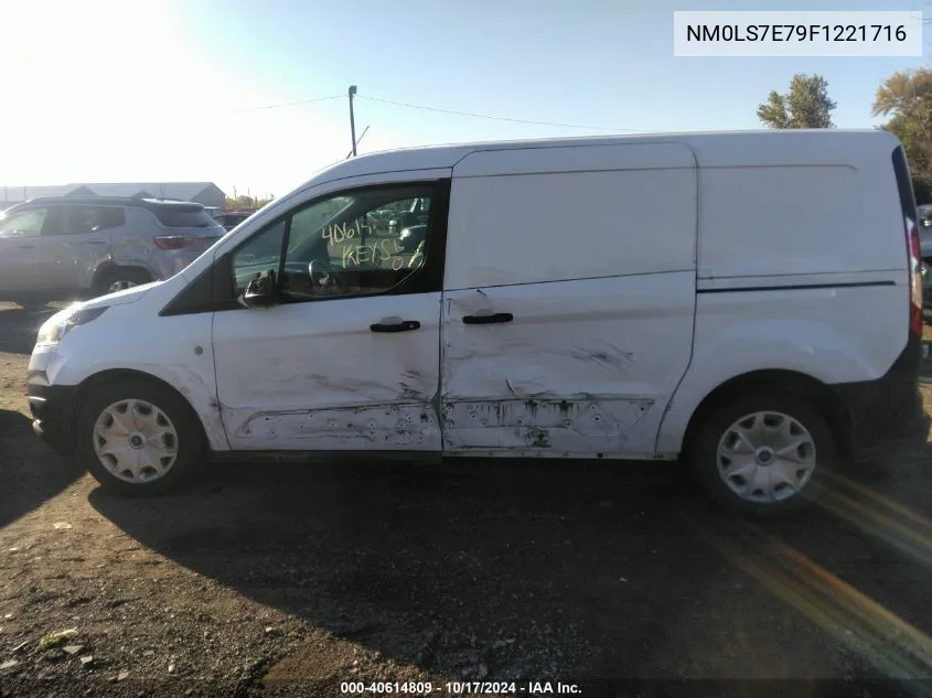 2015 Ford Transit Connect Xl VIN: NM0LS7E79F1221716 Lot: 40614809