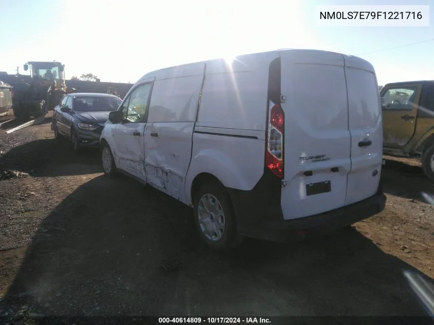 2015 Ford Transit Connect Xl VIN: NM0LS7E79F1221716 Lot: 40614809