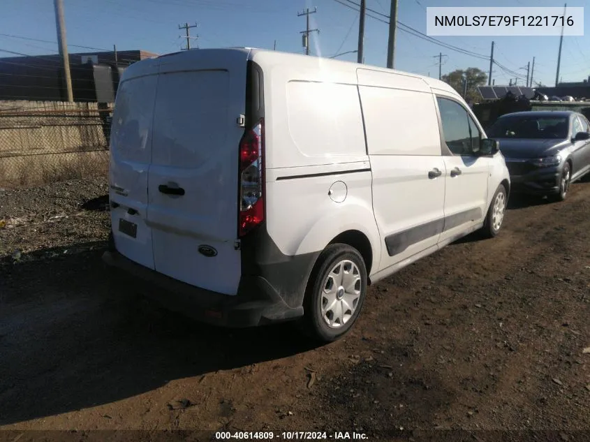 2015 Ford Transit Connect Xl VIN: NM0LS7E79F1221716 Lot: 40614809