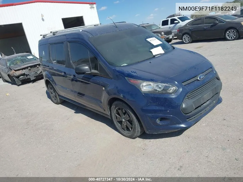 2015 Ford Transit Connect Xlt VIN: NM0GE9F71F1182249 Lot: 40727347