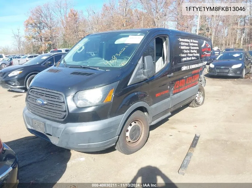 2015 Ford Transit-150 VIN: 1FTYE1YM8FKB13046 Lot: 40830211