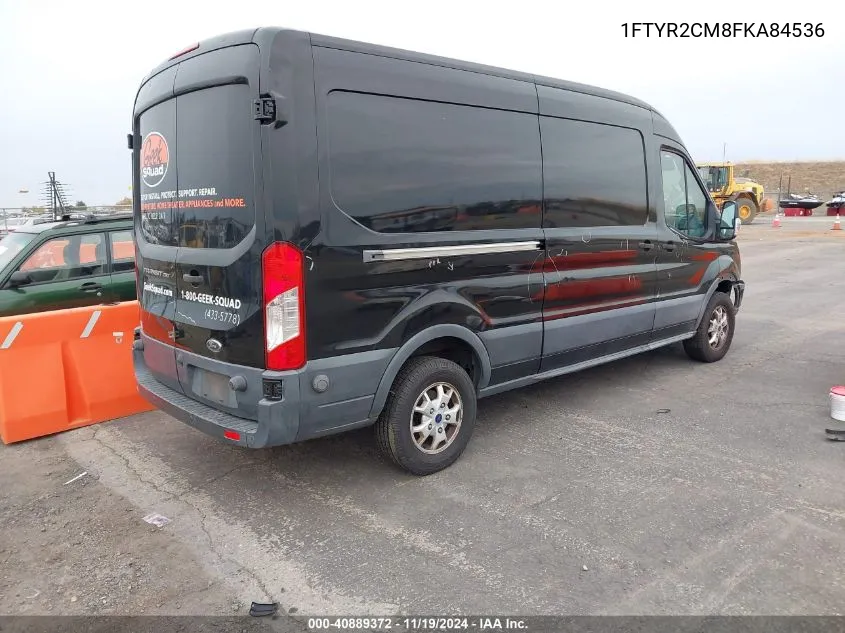 2015 Ford Transit-250 VIN: 1FTYR2CM8FKA84536 Lot: 40889372