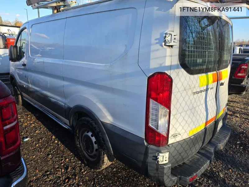 2015 Ford Transit T-150 VIN: 1FTNE1YM8FKA91441 Lot: 40896325