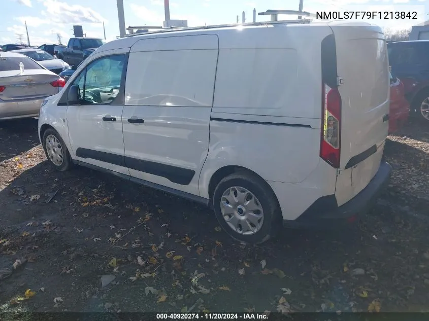 2015 Ford Transit Connect Xlt VIN: NM0LS7F79F1213842 Lot: 40920274