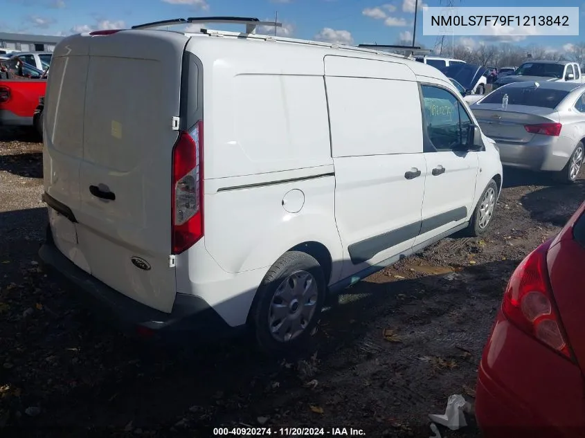 2015 Ford Transit Connect Xlt VIN: NM0LS7F79F1213842 Lot: 40920274