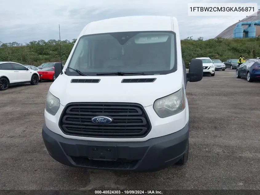 2016 Ford Transit T-350 VIN: 1FTBW2CM3GKA56871 Lot: 40524303