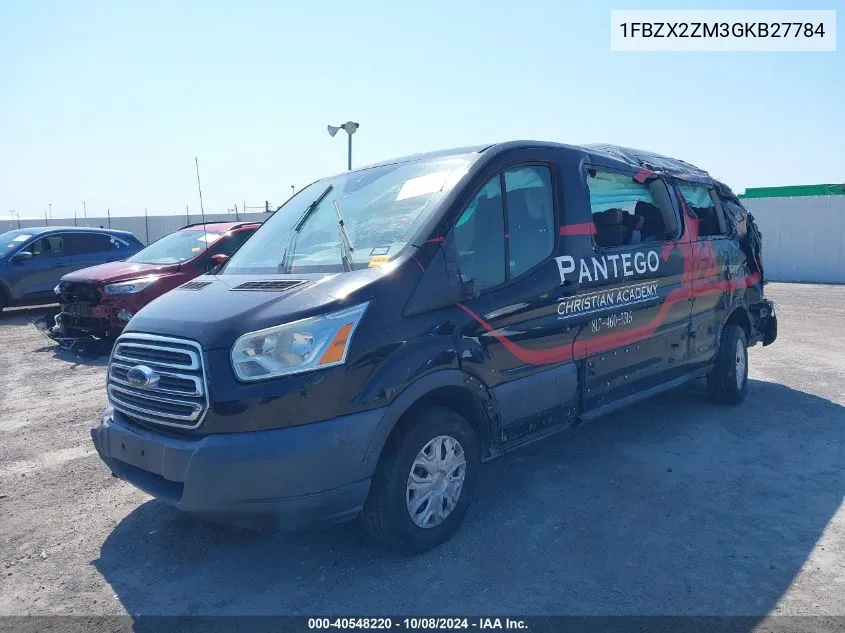 2016 Ford Transit-350 Xlt VIN: 1FBZX2ZM3GKB27784 Lot: 40548220