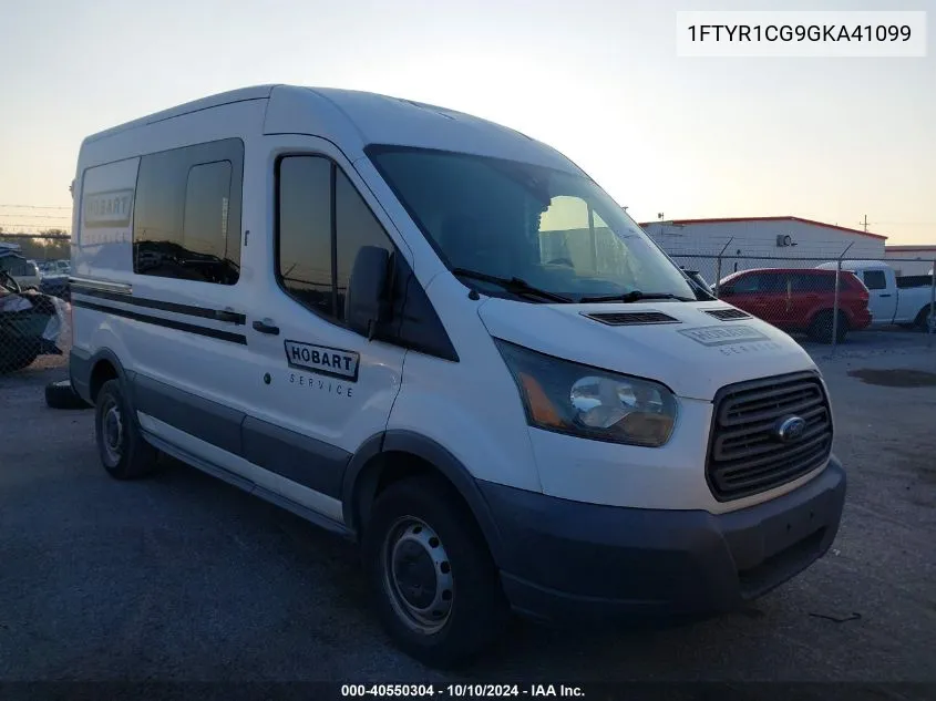 2016 Ford Transit-250 VIN: 1FTYR1CG9GKA41099 Lot: 40550304