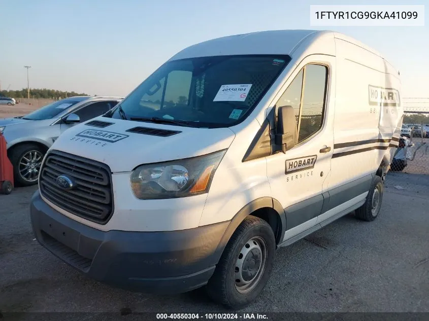 2016 Ford Transit-250 VIN: 1FTYR1CG9GKA41099 Lot: 40550304