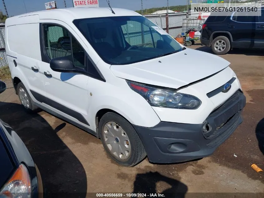 2016 Ford Transit Connect Xl VIN: NM0LS6E76G1261540 Lot: 40556659