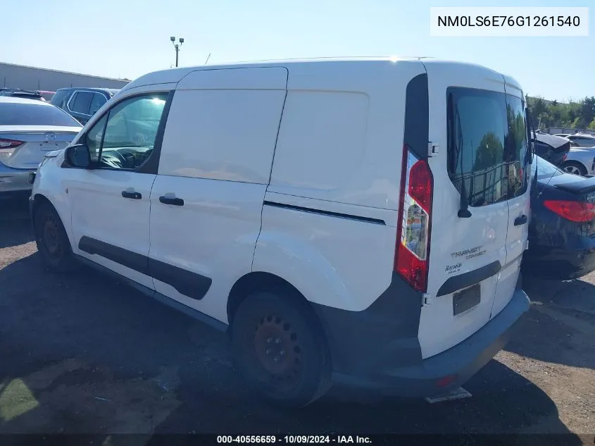 2016 Ford Transit Connect Xl VIN: NM0LS6E76G1261540 Lot: 40556659