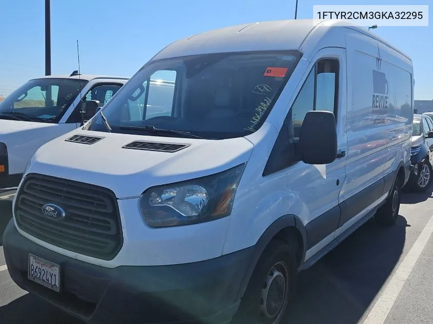 2016 Ford Transit T-250 VIN: 1FTYR2CM3GKA32295 Lot: 40572498