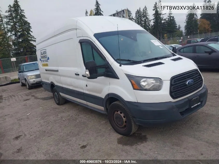 2016 Ford Transit-350 VIN: 1FTBW3XV3GKA11826 Lot: 40683576