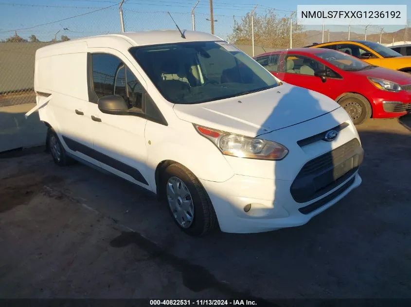 2016 Ford Transit Connect Xlt VIN: NM0LS7FXXG1236192 Lot: 40822531