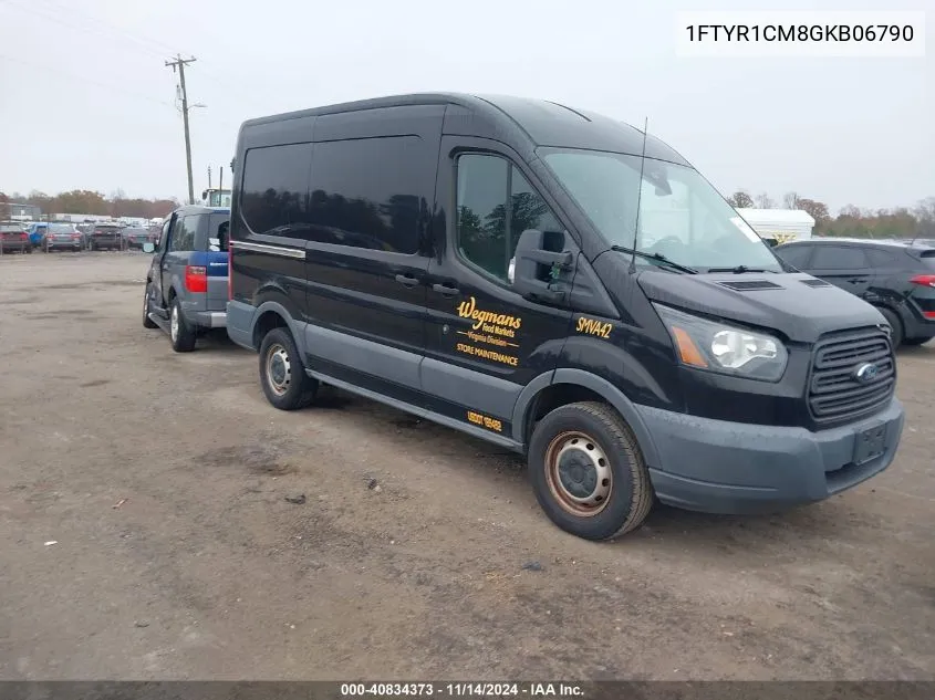 2016 Ford Transit-250 VIN: 1FTYR1CM8GKB06790 Lot: 40834373