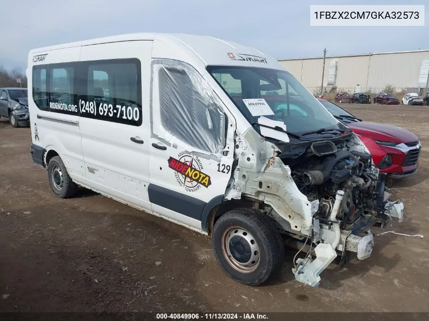 2016 Ford Transit-350 Xl VIN: 1FBZX2CM7GKA32573 Lot: 40849906