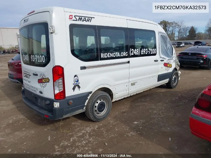 2016 Ford Transit-350 Xl VIN: 1FBZX2CM7GKA32573 Lot: 40849906