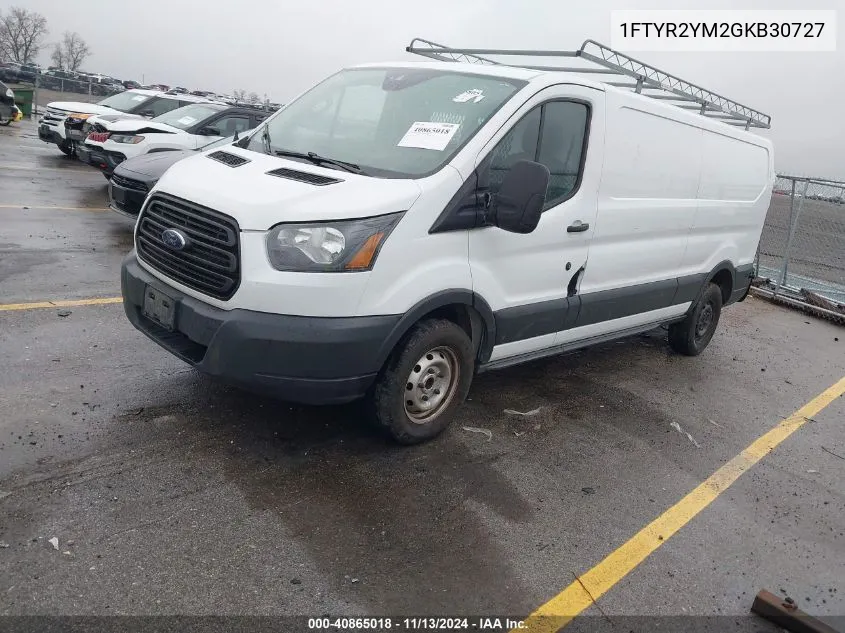 2016 Ford Transit-250 VIN: 1FTYR2YM2GKB30727 Lot: 40865018