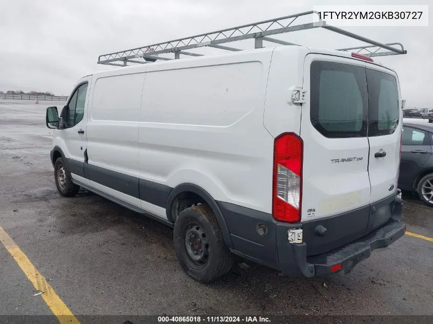 2016 Ford Transit-250 VIN: 1FTYR2YM2GKB30727 Lot: 40865018