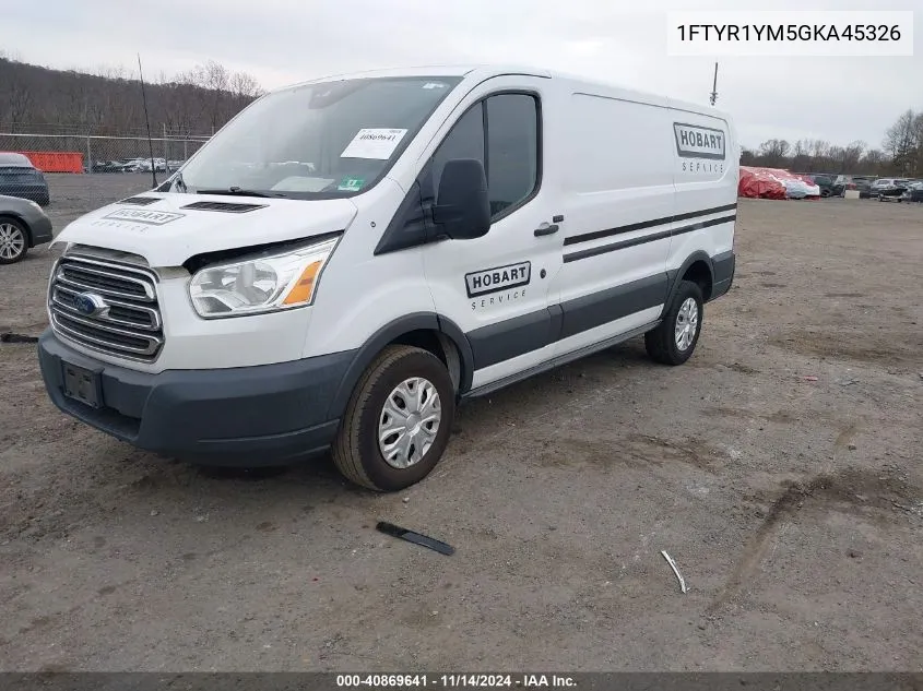 2016 Ford Transit-250 VIN: 1FTYR1YM5GKA45326 Lot: 40869641