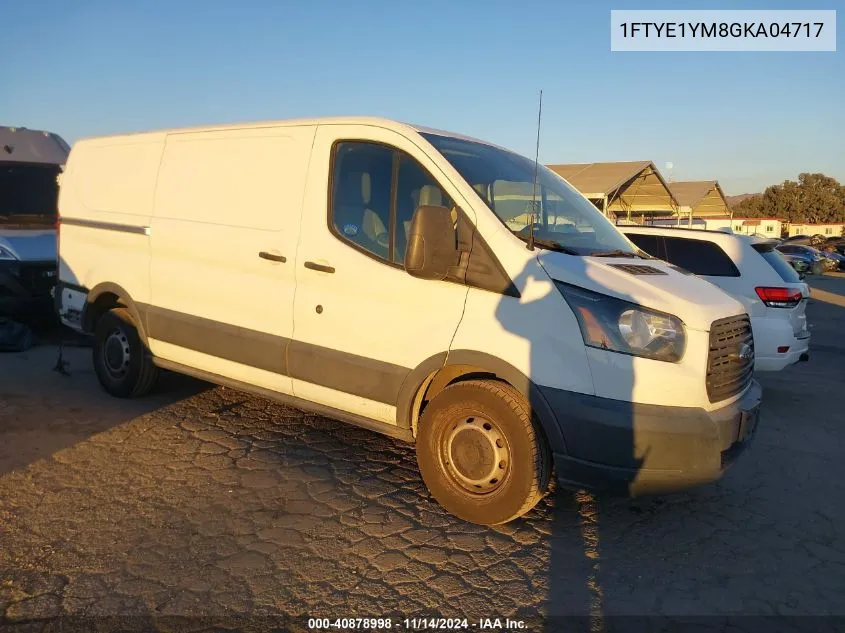 2016 Ford Transit-150 VIN: 1FTYE1YM8GKA04717 Lot: 40878998