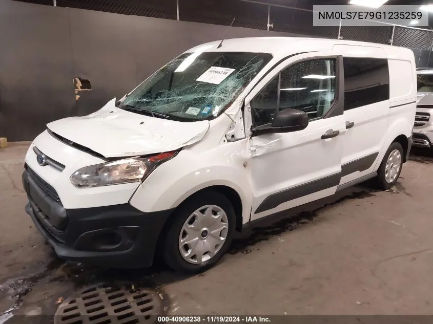 2016 Ford Transit Connect Xl VIN: NM0LS7E79G1235259 Lot: 40906238