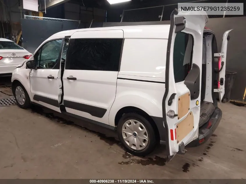 2016 Ford Transit Connect Xl VIN: NM0LS7E79G1235259 Lot: 40906238