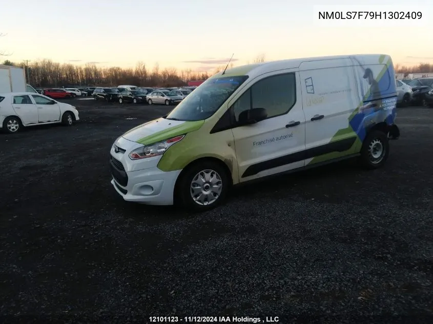 2017 Ford Transit Connect Xlt VIN: NM0LS7F79H1302409 Lot: 12101123