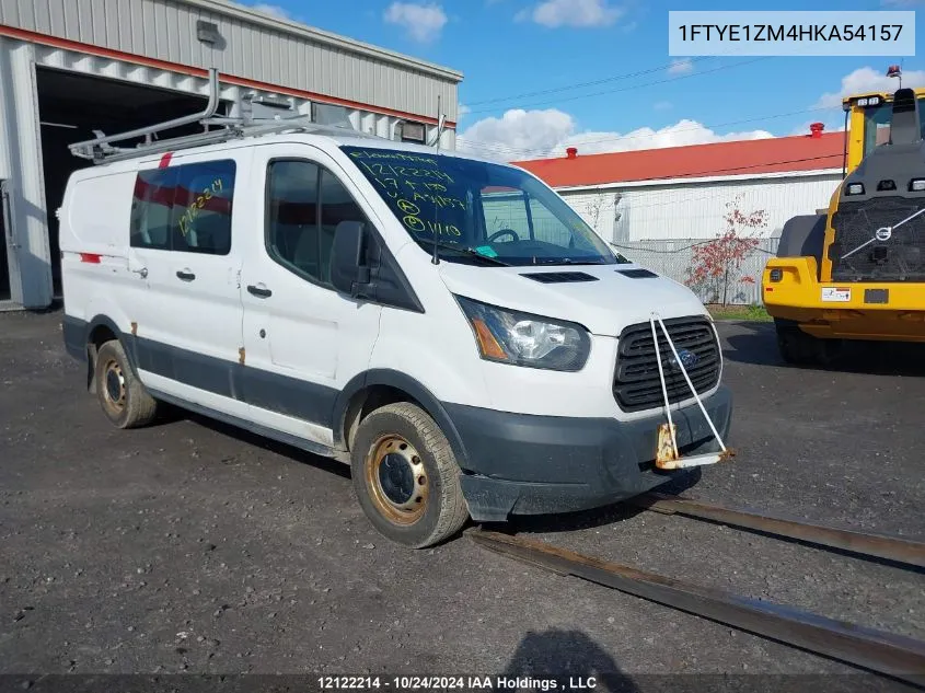 2017 Ford Transit T-150 VIN: 1FTYE1ZM4HKA54157 Lot: 12122214