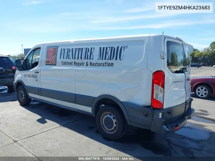 2017 Ford Transit-150 VIN: 1FTYE9ZM4HKA23683 Lot: 40477919