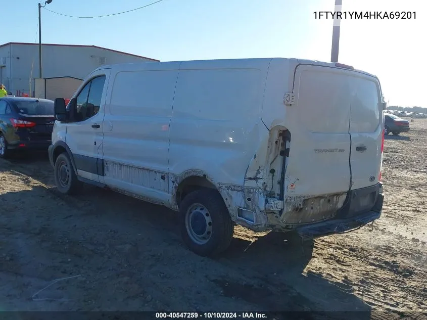 2017 Ford Transit-250 VIN: 1FTYR1YM4HKA69201 Lot: 40547259