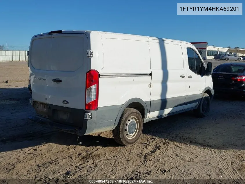 2017 Ford Transit-250 VIN: 1FTYR1YM4HKA69201 Lot: 40547259