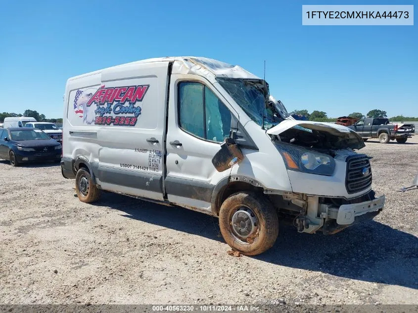 2017 Ford Transit T-150 VIN: 1FTYE2CMXHKA44473 Lot: 40563230