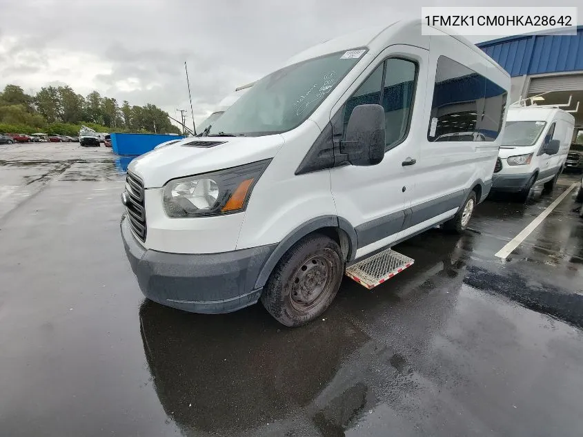 2017 Ford Transit-150 Xl VIN: 1FMZK1CM0HKA28642 Lot: 40697209