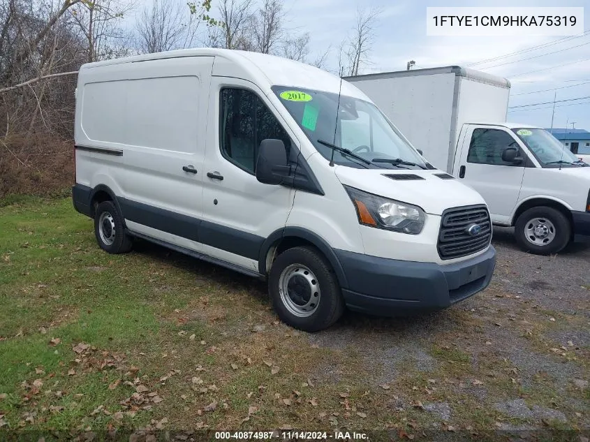 2017 Ford Transit T-150 VIN: 1FTYE1CM9HKA75319 Lot: 40874987