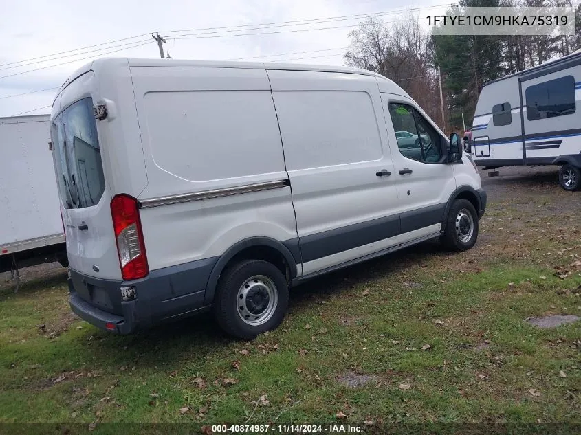 2017 Ford Transit T-150 VIN: 1FTYE1CM9HKA75319 Lot: 40874987