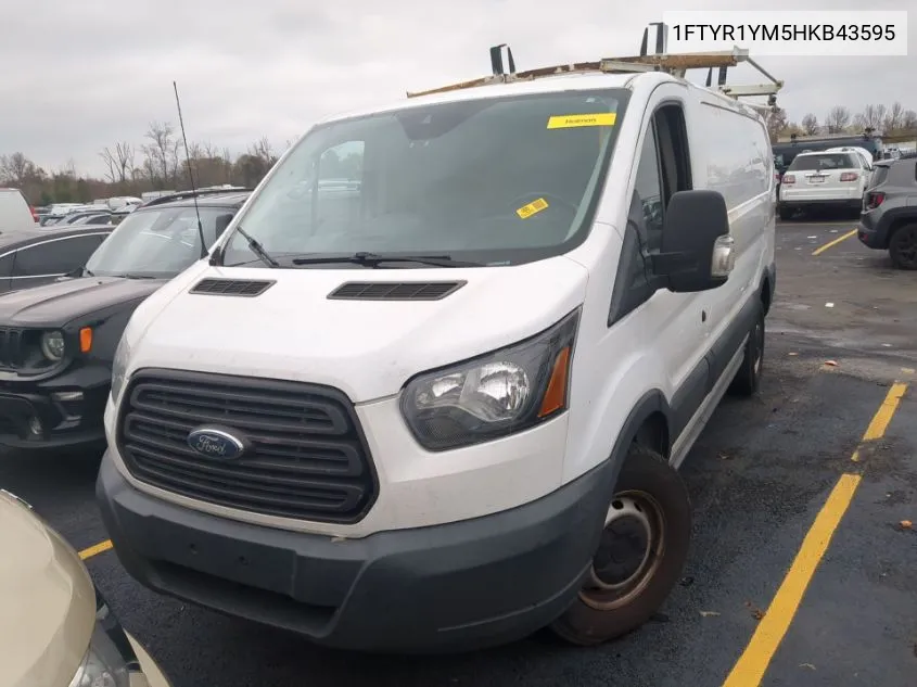 2017 Ford Transit T-250 VIN: 1FTYR1YM5HKB43595 Lot: 40895500