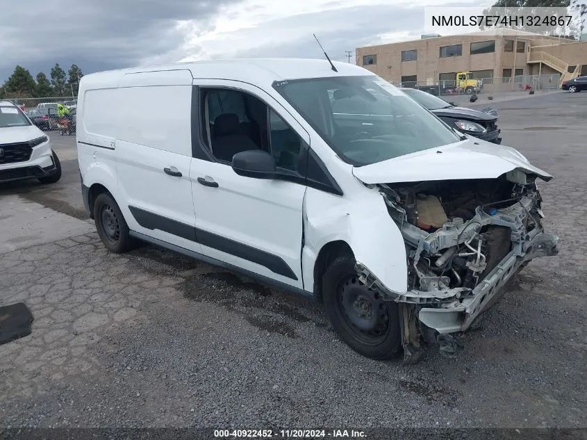 2017 Ford Transit Connect Xl VIN: NM0LS7E74H1324867 Lot: 40922452