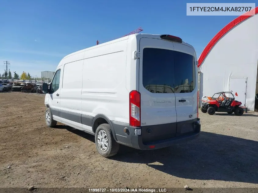 1FTYE2CM4JKA82707 2018 Ford Transit T-150