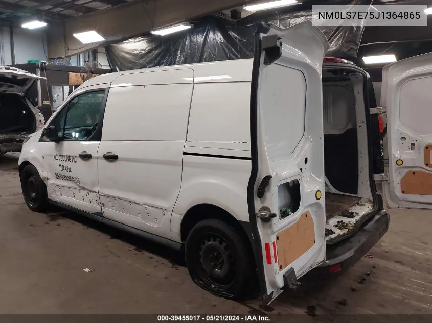 2018 Ford Transit Connect Xl VIN: NM0LS7E75J1364865 Lot: 40714866