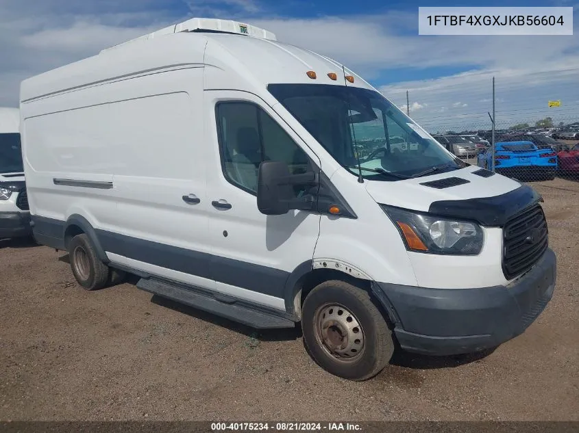 2018 Ford Transit-350 VIN: 1FTBF4XGXJKB56604 Lot: 40175234