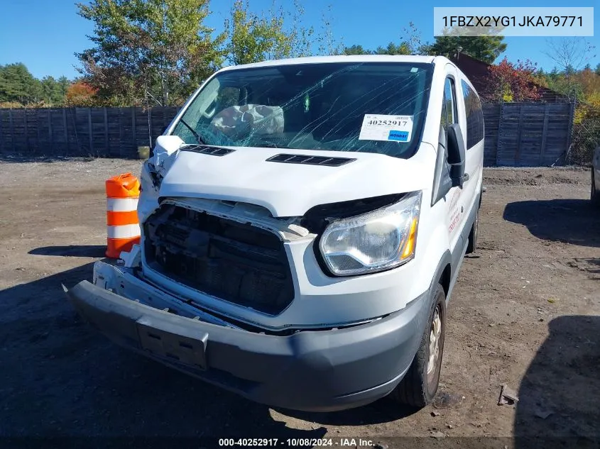 1FBZX2YG1JKA79771 2018 Ford Transit-350 Xlt