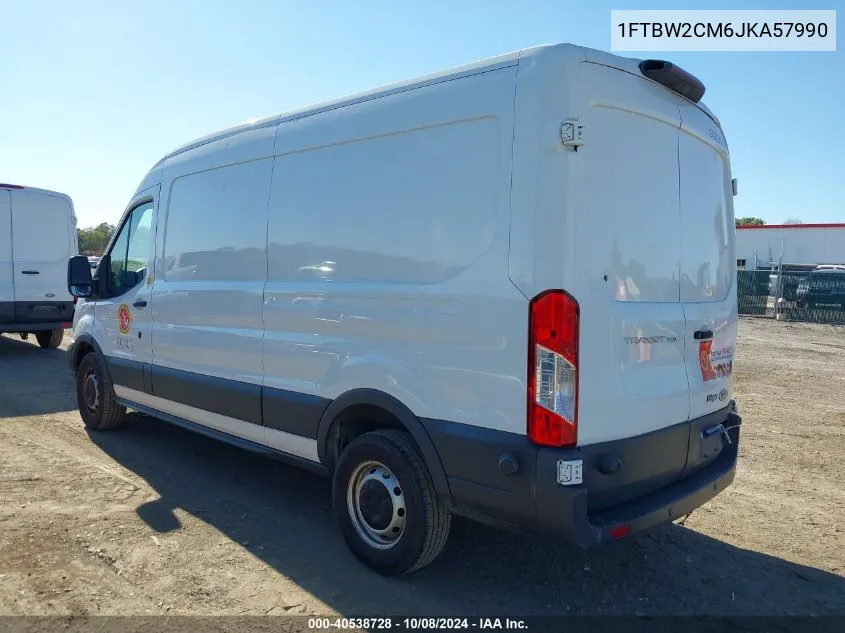 2018 Ford Transit-350 VIN: 1FTBW2CM6JKA57990 Lot: 40538728