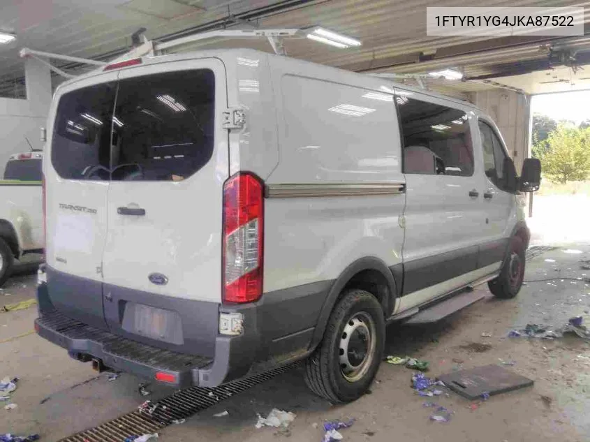 1FTYR1YG4JKA87522 2018 Ford Transit T-250