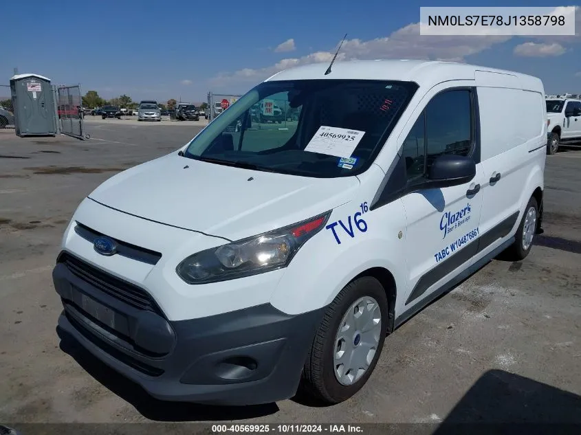 2018 Ford Transit Connect Xl VIN: NM0LS7E78J1358798 Lot: 40569925