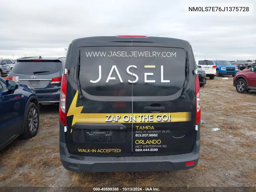 2018 Ford Transit Connect Xl VIN: NM0LS7E76J1375728 Lot: 40599388