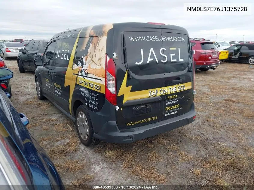 2018 Ford Transit Connect Xl VIN: NM0LS7E76J1375728 Lot: 40599388