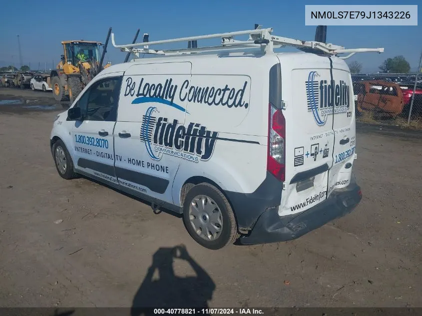 NM0LS7E79J1343226 2018 Ford Transit Connect Xl