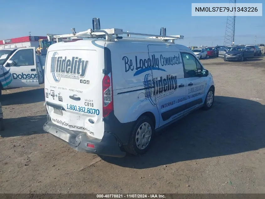 NM0LS7E79J1343226 2018 Ford Transit Connect Xl