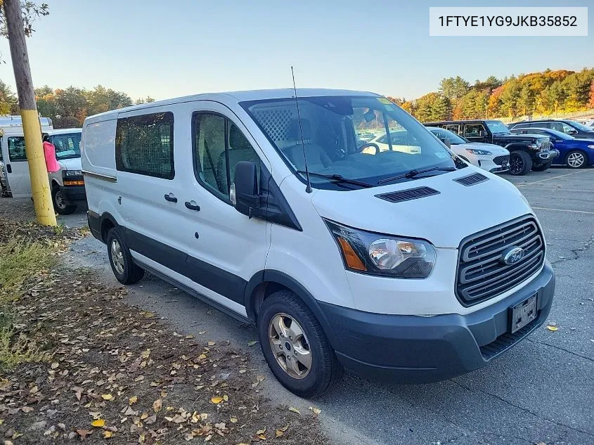 2018 Ford Transit T-150 VIN: 1FTYE1YG9JKB35852 Lot: 40895490